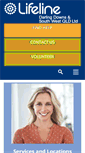 Mobile Screenshot of lifelinedarlingdowns.org.au
